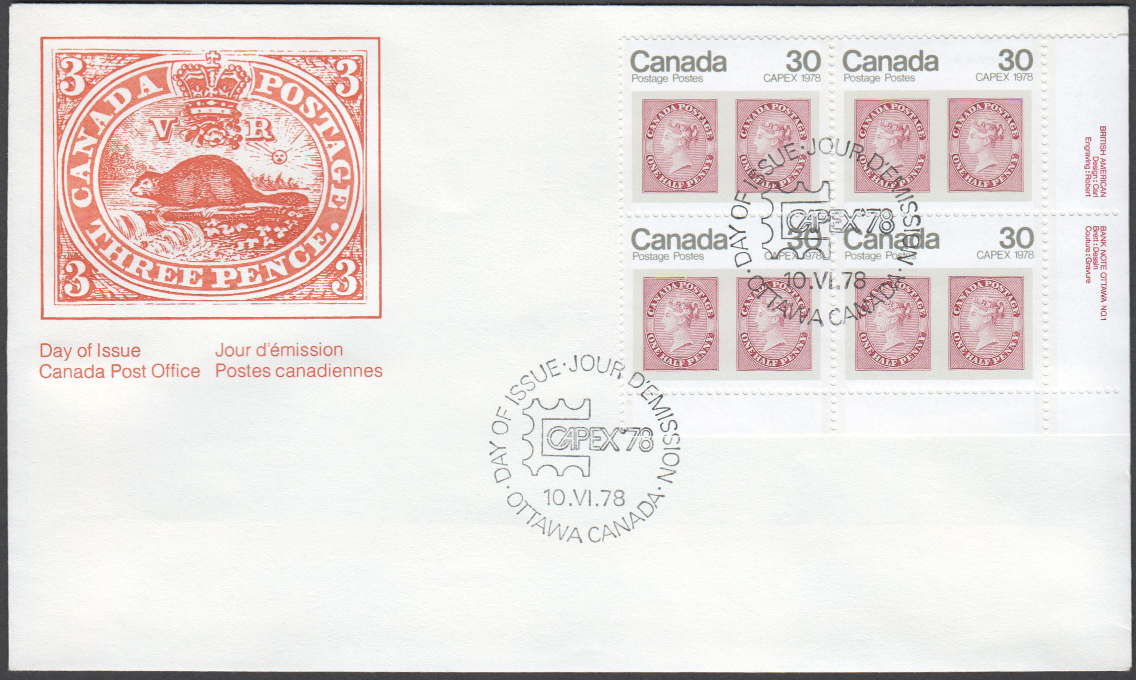 Canada Scott 755 PB LR FDC - Click Image to Close